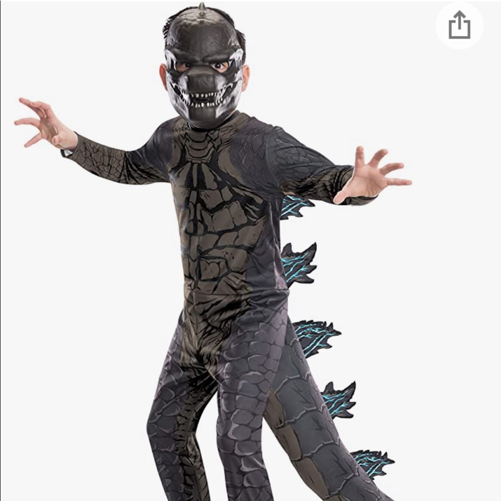 Godzilla costume Kids size small 4-6 year old